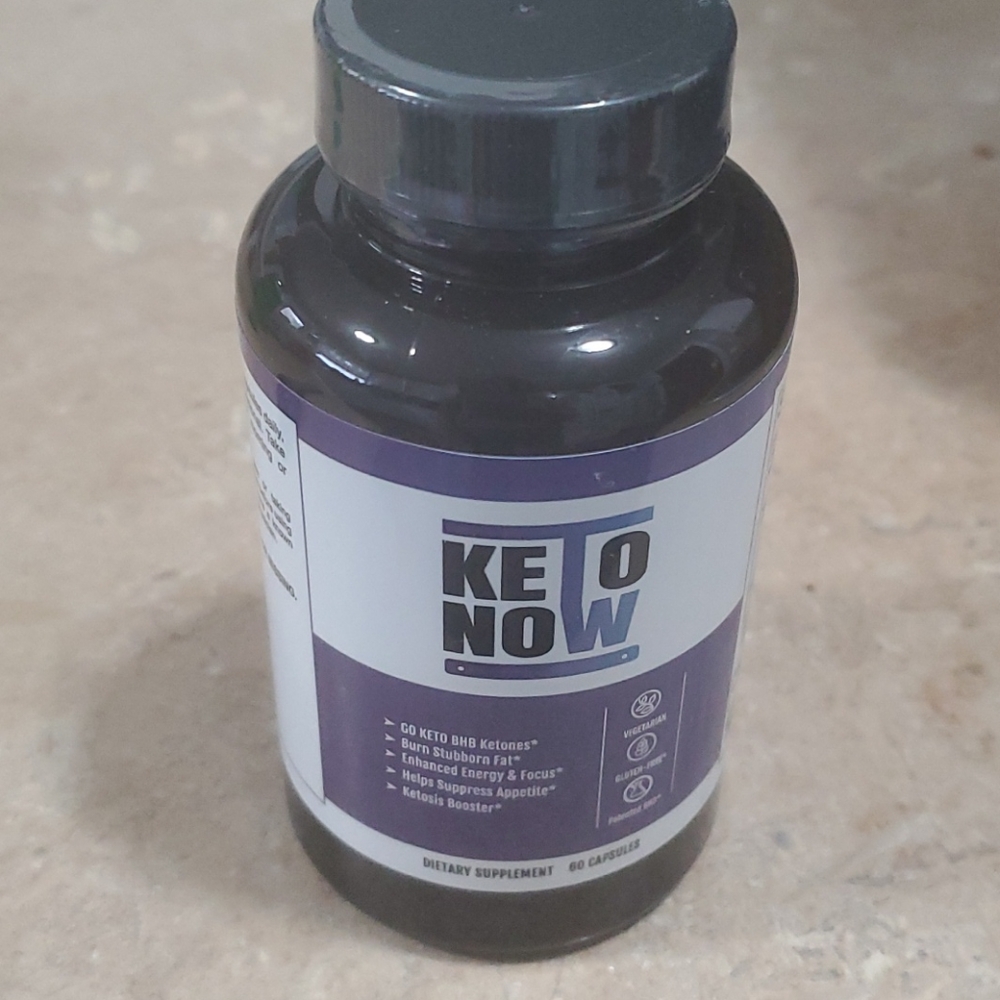 Keto now pills new sealed